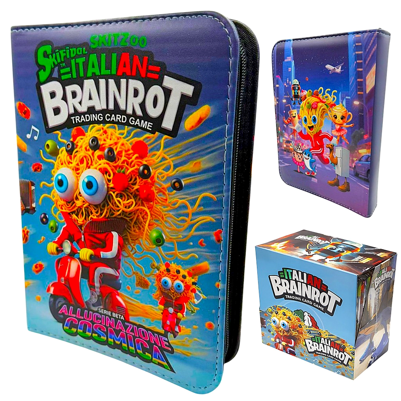 Album na 400 kart Brainrot + Mega Box 360 kart kolekcjonerskich TCG Zestaw - zdjecie produktu 1