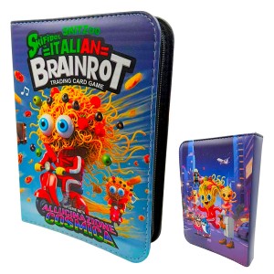 Album na 400 kart Brainrot + Mega Box 360 kart kolekcjonerskich TCG Zestaw - zdjecie produktu 3