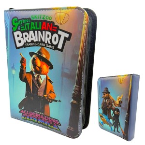 Album na 400 kart Brainrot + Mega Box 360 kart kolekcjonerskich TCG Zestaw - zdjecie produktu 4