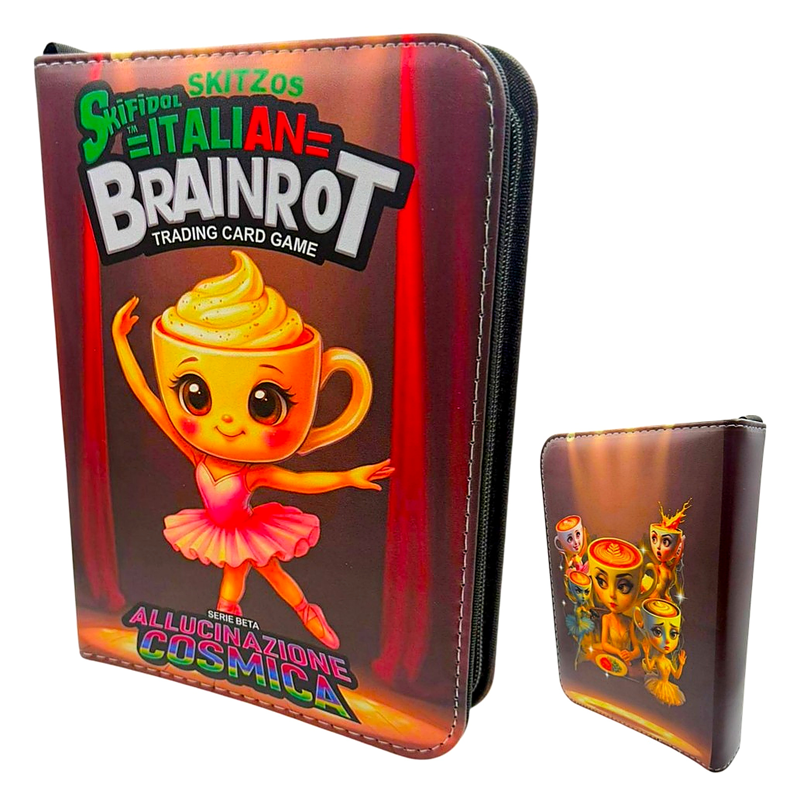 Album na 400 kart Brainrot + Mega Box 360 kart kolekcjonerskich TCG Zestaw - zdjecie produktu 3