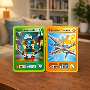 Album na 400 kart Brainrot + Mega Box 360 kart kolekcjonerskich TCG Zestaw - zdjecie produktu 11