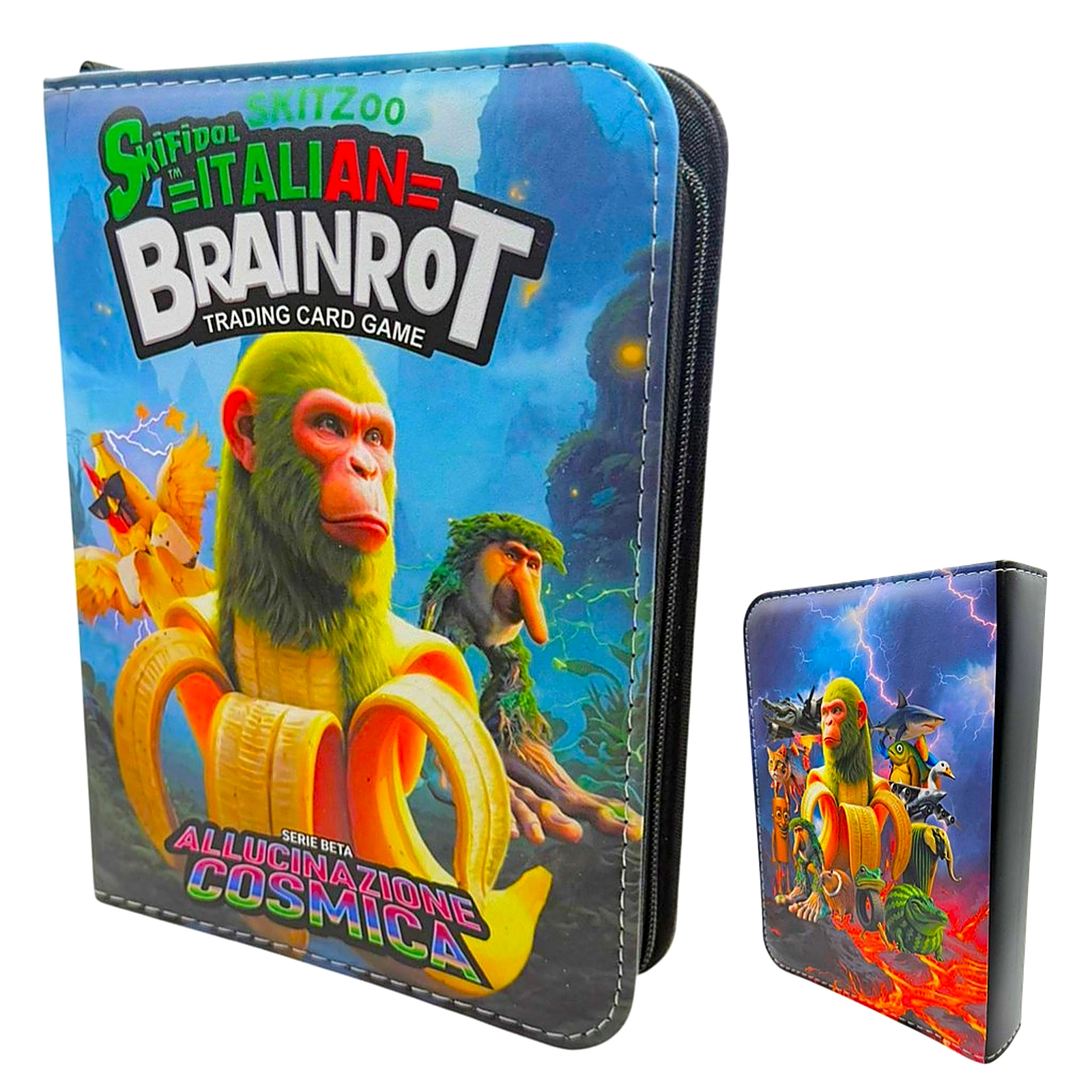 Album na 400 kart Brainrot + Mega Box 360 kart kolekcjonerskich TCG Zestaw - zdjecie produktu 3