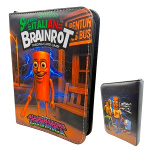 Album na 400 kart Brainrot + Mega Box 360 kart kolekcjonerskich TCG Zestaw - zdjecie produktu 3