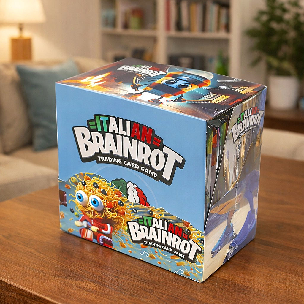 Album na 400 kart Brainrot + Mega Box 360 kart kolekcjonerskich TCG Zestaw - zdjecie produktu 10