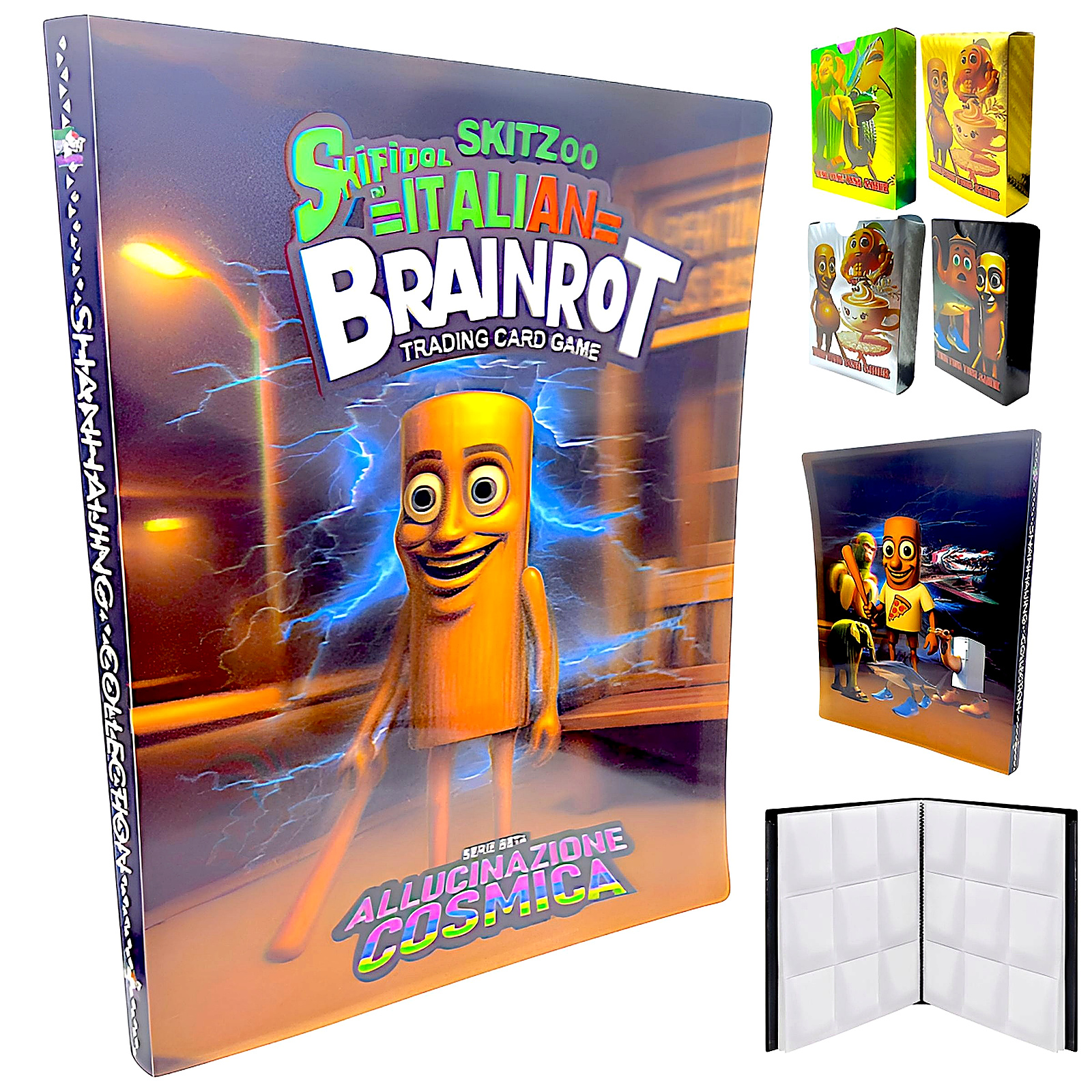 Album Brainrot na 432 karty + 55 kart kolekcjonerskich TCG - zdjecie produktu 1