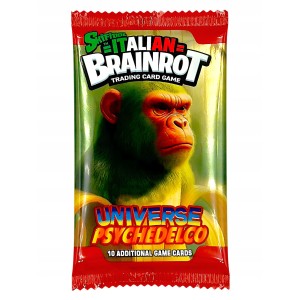 Album Brainrot na 432 karty + 30 kart Skifidol Italian TCG - packshot produktu na bialym tle - ujecie 7