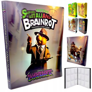 Album Brainrot na 432 karty + 55 kart kolekcjonerskich TCG - packshot produktu na białym tle - ujęcie 1