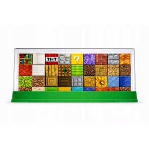 Klocki magnetyczne LED 108 elementów + 4 figurki i akcesoria - packshot produktu na białym tle - ujęcie 4