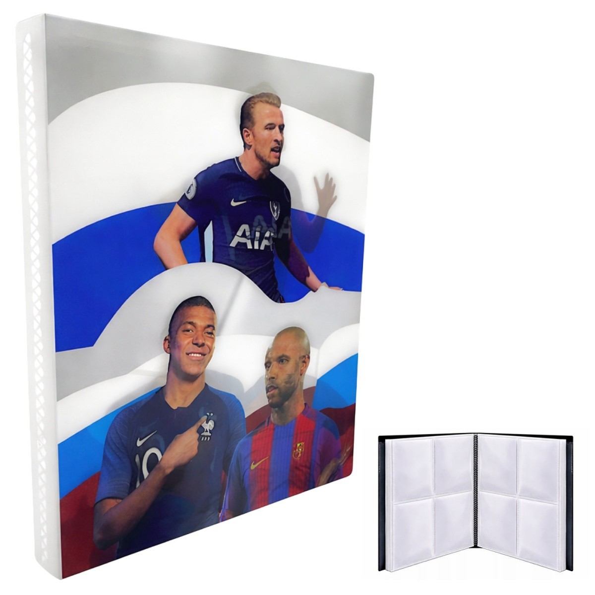 Album na 240 kart piłkarskich – segregator kolekcjonerski - packshot produktu na białym tle - ujęcie 1