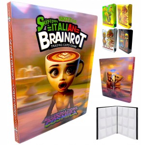 Album Brainrot na 432 karty + 55 kart kolekcjonerskich TCG - packshot produktu na białym tle - ujęcie 1