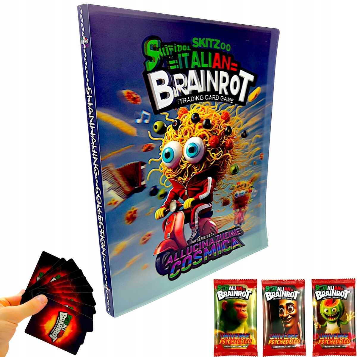 Album Brainrot na 432 karty + 30 kart Skifidol Italian TCG - zdjęcie prezentacyjne produktu - ujęcie 1