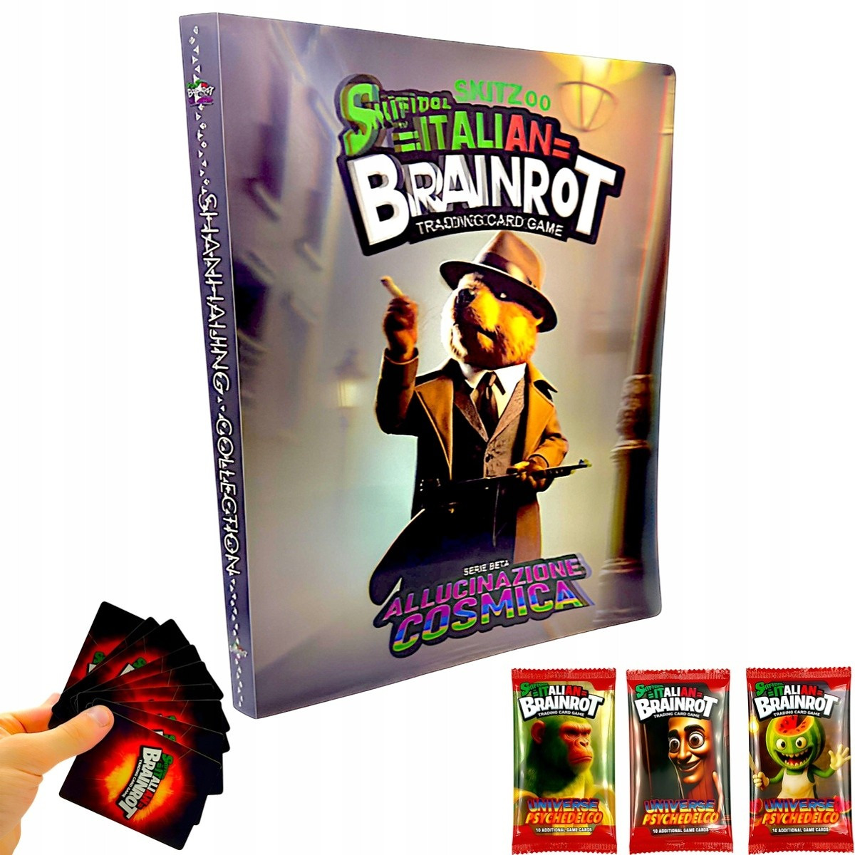 Album Brainrot na 432 karty + 30 kart Skifidol Italian TCG - zdjęcie prezentacyjne produktu - ujęcie 1
