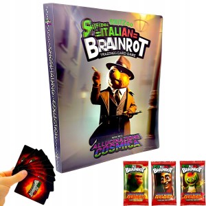 Album Brainrot na 432 karty + 30 kart Skifidol Italian TCG - zdjęcie prezentacyjne produktu - ujęcie 1