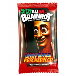 Album Brainrot na 432 karty + 30 kart Skifidol Italian TCG - packshot produktu na białym tle - ujęcie 6