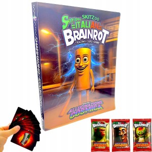 Album Brainrot na 432 karty + 30 kart Skifidol Italian TCG - zdjęcie prezentacyjne produktu - ujęcie 1