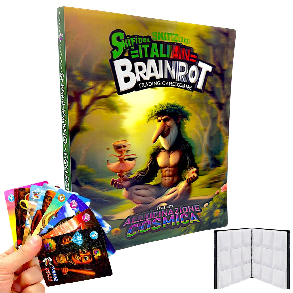 Album Brainrot na 432 karty + 8 kart kolekcjonerskich TCG - zdjęcie prezentacyjne produktu - ujęcie 1