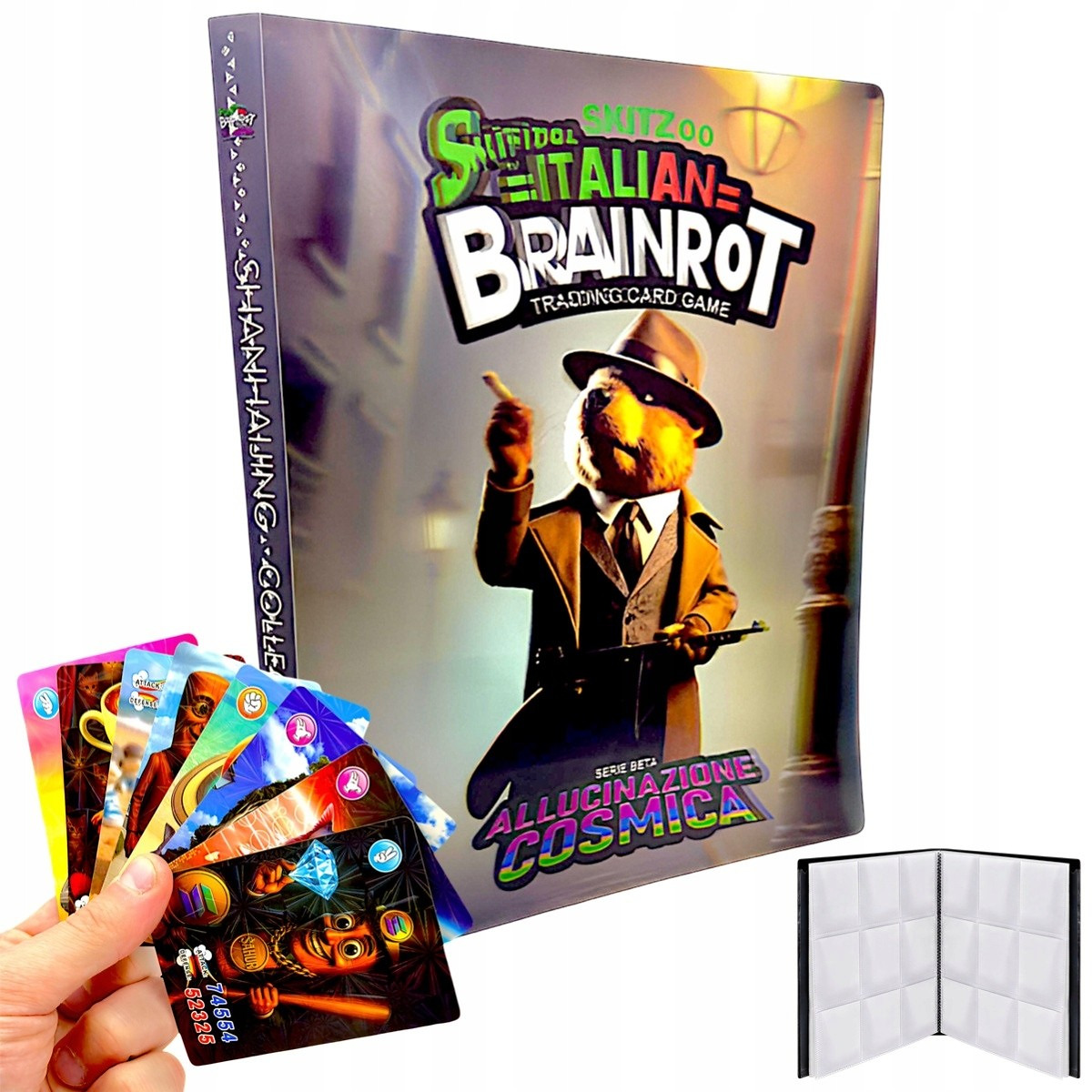 Album Brainrot na 432 karty + 8 kart kolekcjonerskich TCG - zdjęcie prezentacyjne produktu - ujęcie 1