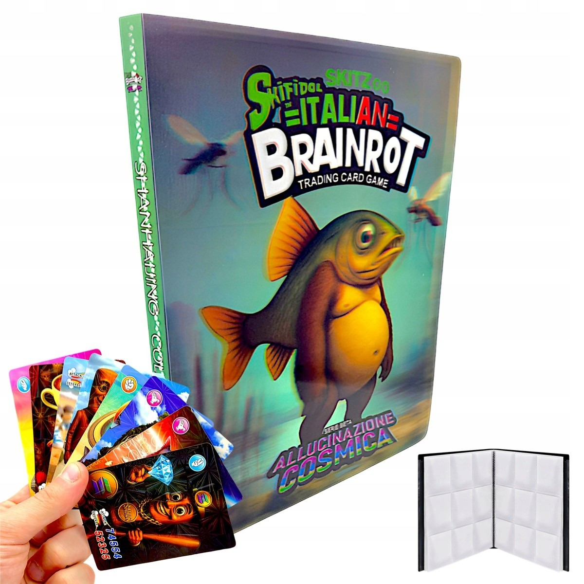 Album Brainrot na 432 karty + 8 kart kolekcjonerskich TCG - zdjęcie prezentacyjne produktu - ujęcie 1
