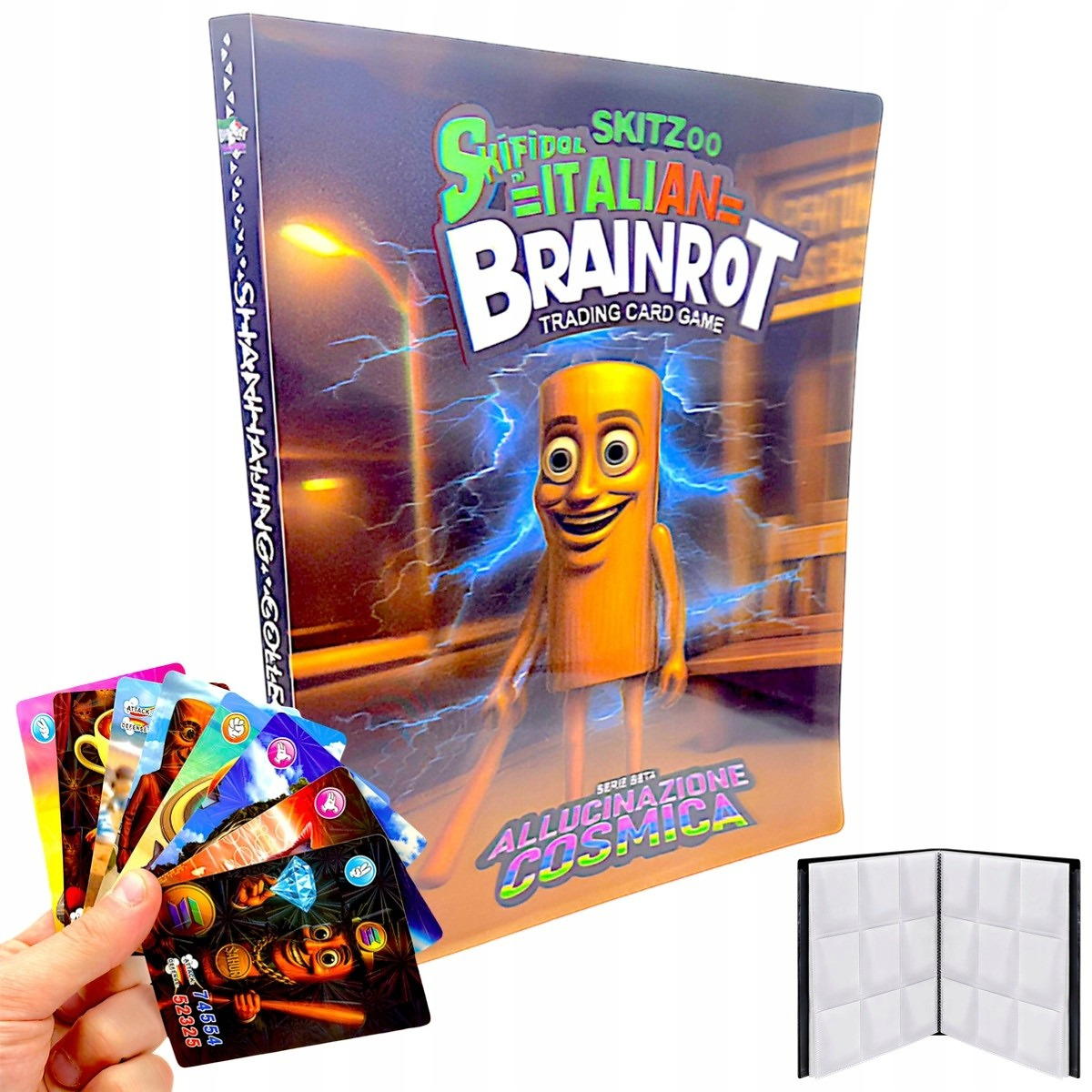 Album Brainrot na 432 karty + 8 kart kolekcjonerskich TCG - zdjęcie prezentacyjne produktu - ujęcie 1