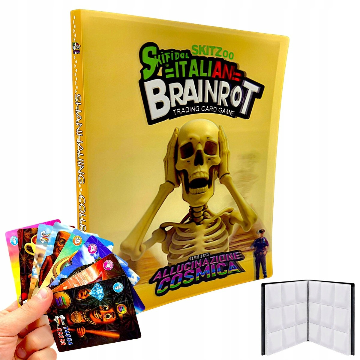 Album Brainrot na 432 karty + 8 kart kolekcjonerskich TCG - zdjęcie prezentacyjne produktu - ujęcie 1
