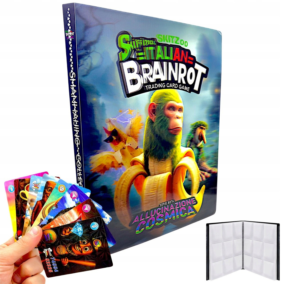 Album Brainrot na 432 karty + 8 kart kolekcjonerskich TCG - zdjęcie prezentacyjne produktu - ujęcie 1
