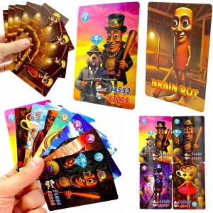 Album Brainrot na 432 karty + 8 kart kolekcjonerskich TCG - zdjęcie prezentacyjne produktu - ujęcie 2