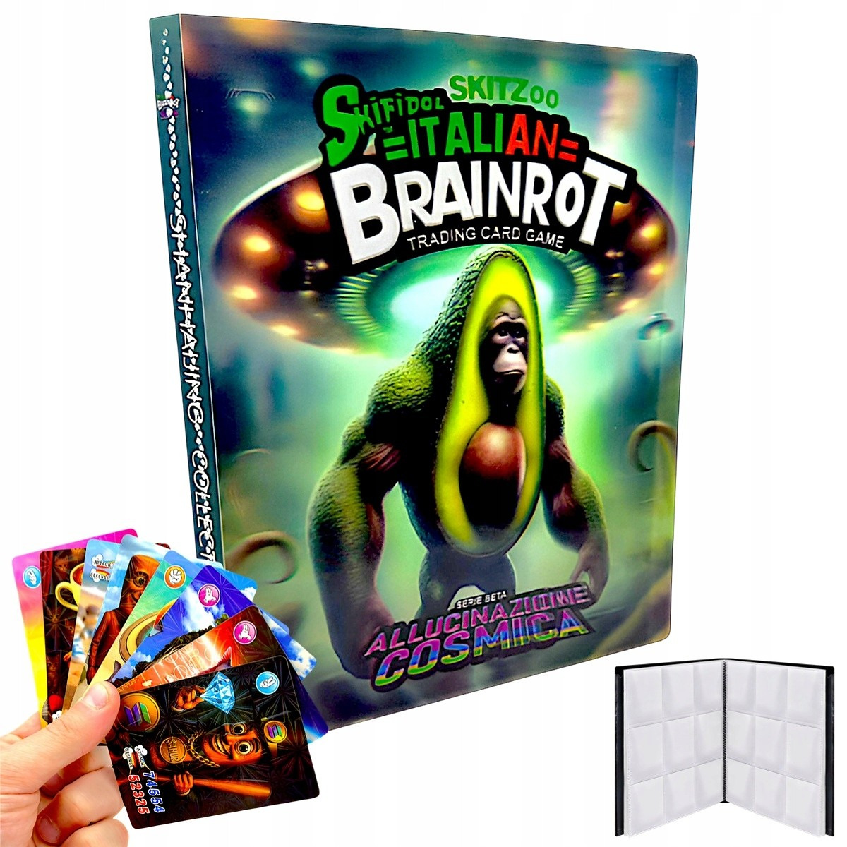 Album Brainrot na 432 karty + 8 kart kolekcjonerskich TCG - zdjęcie prezentacyjne produktu - ujęcie 1