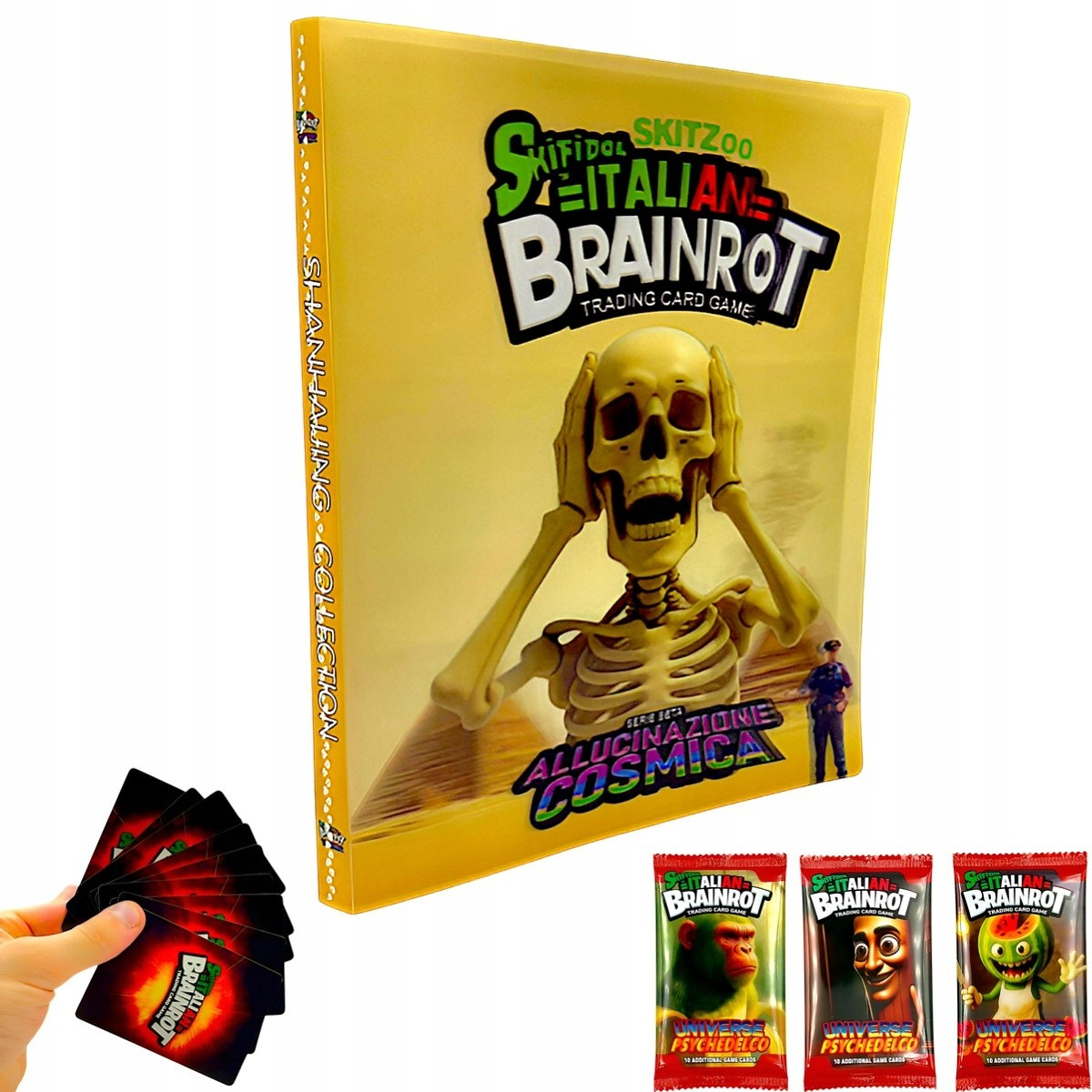 Album Brainrot na 432 karty + 30 kart Skifidol Italian TCG - zdjęcie prezentacyjne produktu - ujęcie 1