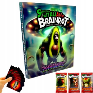 Album Brainrot na 432 karty + 30 kart Skifidol Italian TCG - zdjęcie prezentacyjne produktu - ujęcie 1