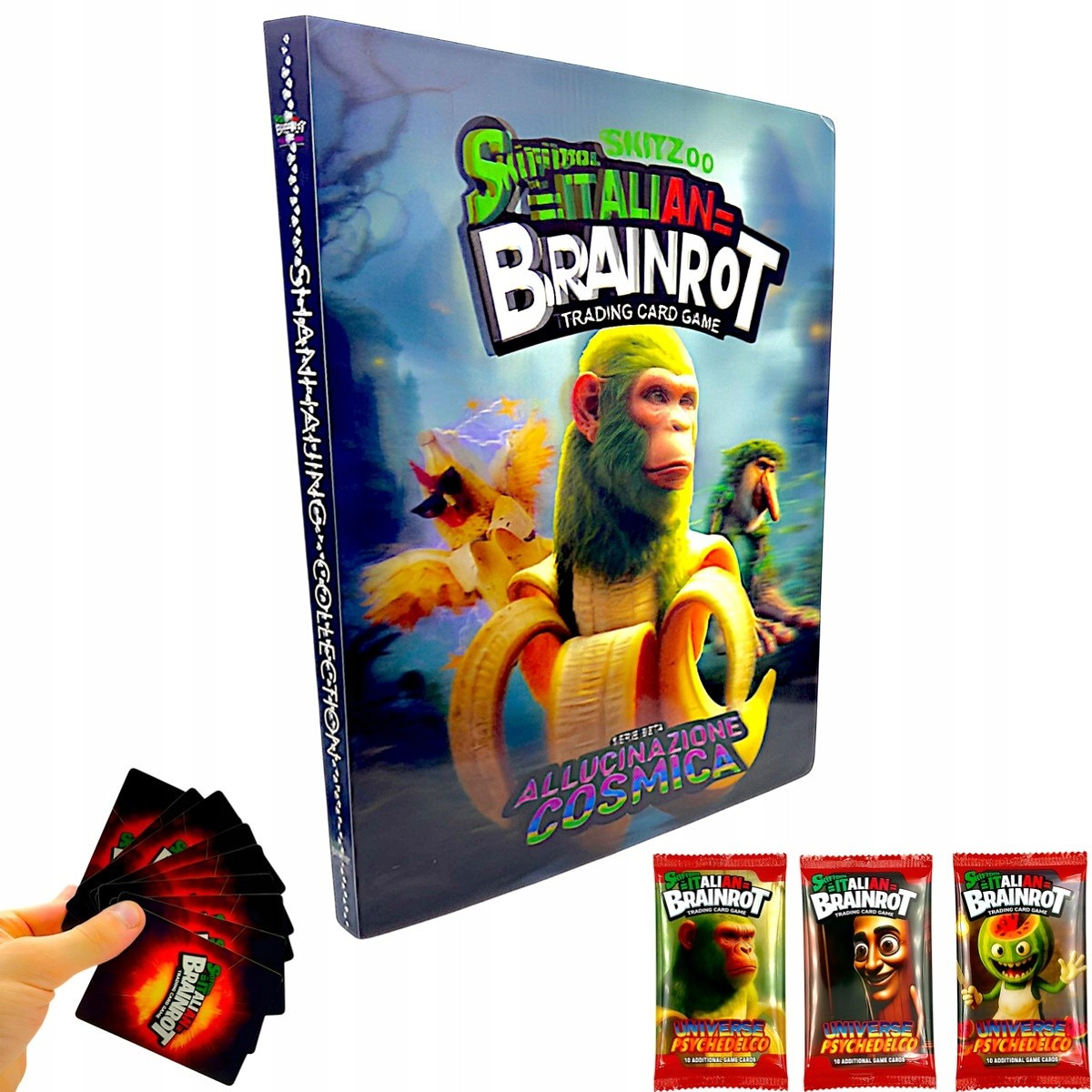 Album Brainrot na 432 karty + 30 kart Skifidol Italian TCG - zdjęcie prezentacyjne produktu - ujęcie 1