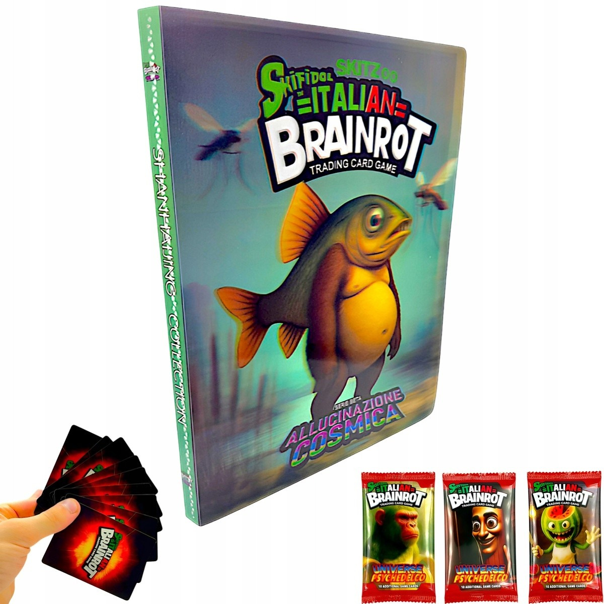 Album Brainrot na 432 karty + 30 kart Skifidol Italian TCG - zdjęcie prezentacyjne produktu - ujęcie 1