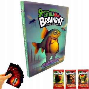 Album Brainrot na 432 karty + 30 kart Skifidol Italian TCG - zdjęcie prezentacyjne produktu - ujęcie 1