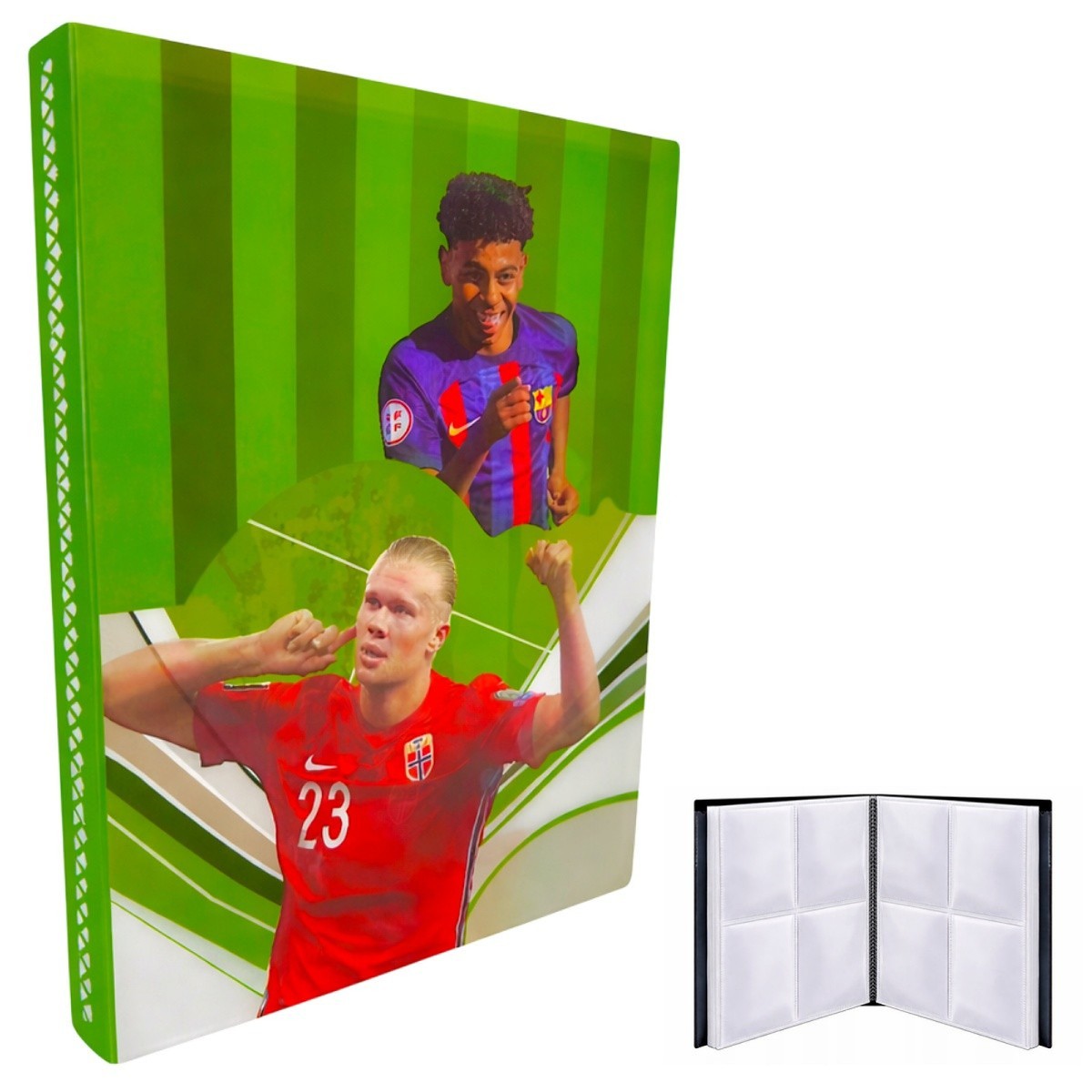 Album na 240 kart piłkarskich – segregator kolekcjonerski - packshot produktu na białym tle - ujęcie 1