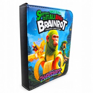 Album na 400 Kart Brainrot + 60 Kart Kolekcjonerskich Skifidol Italian TCG - zdjęcie 4