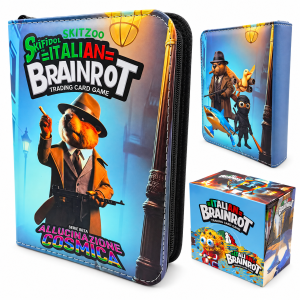 Album na 400 Kart Brainrot + Mega Box 288 Kart Kolekcjonerskich TCG Zestaw - zdjęcie 2