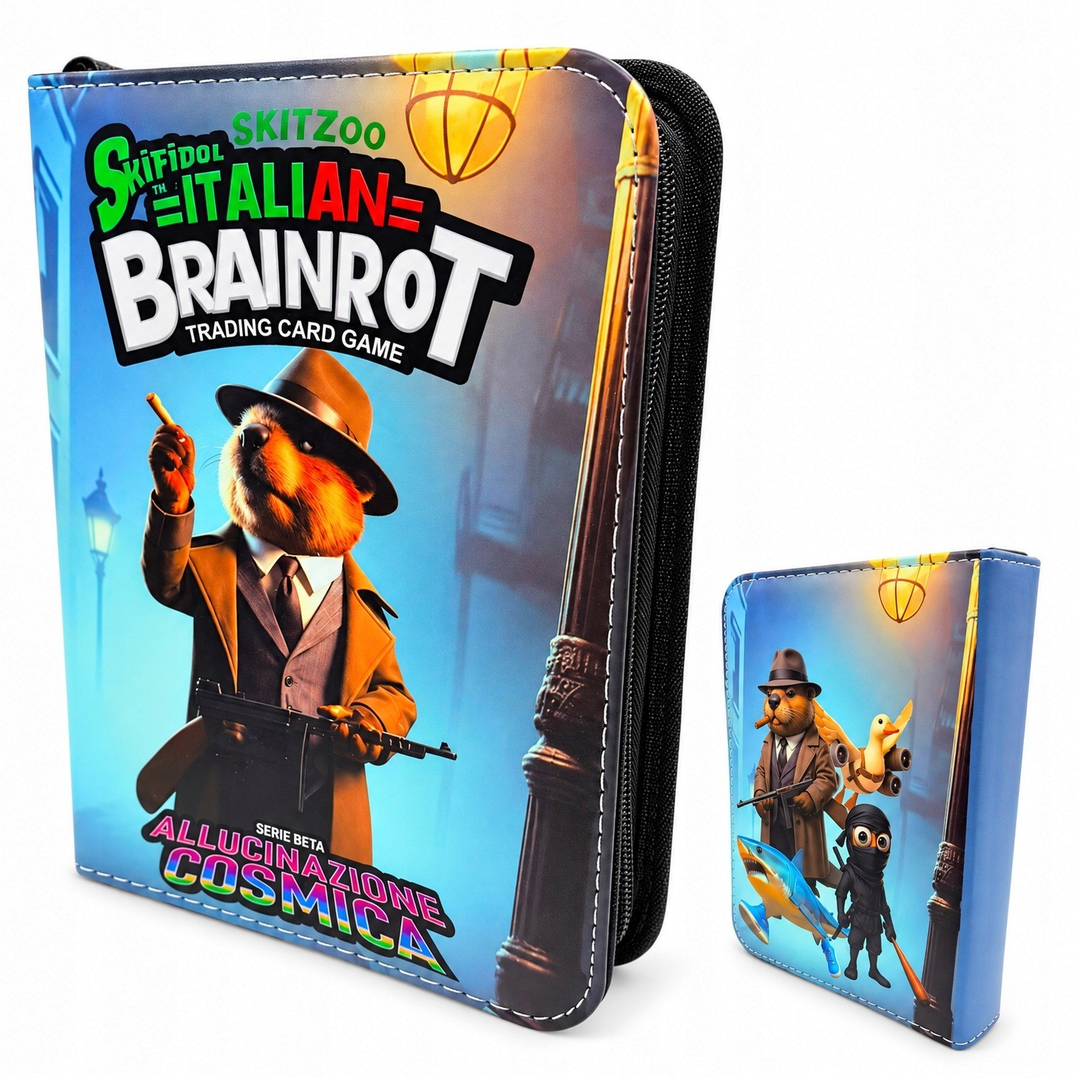 Album na 400 Kart Brainrot + Mega Box 288 Kart Kolekcjonerskich TCG Zestaw - zdjęcie 5