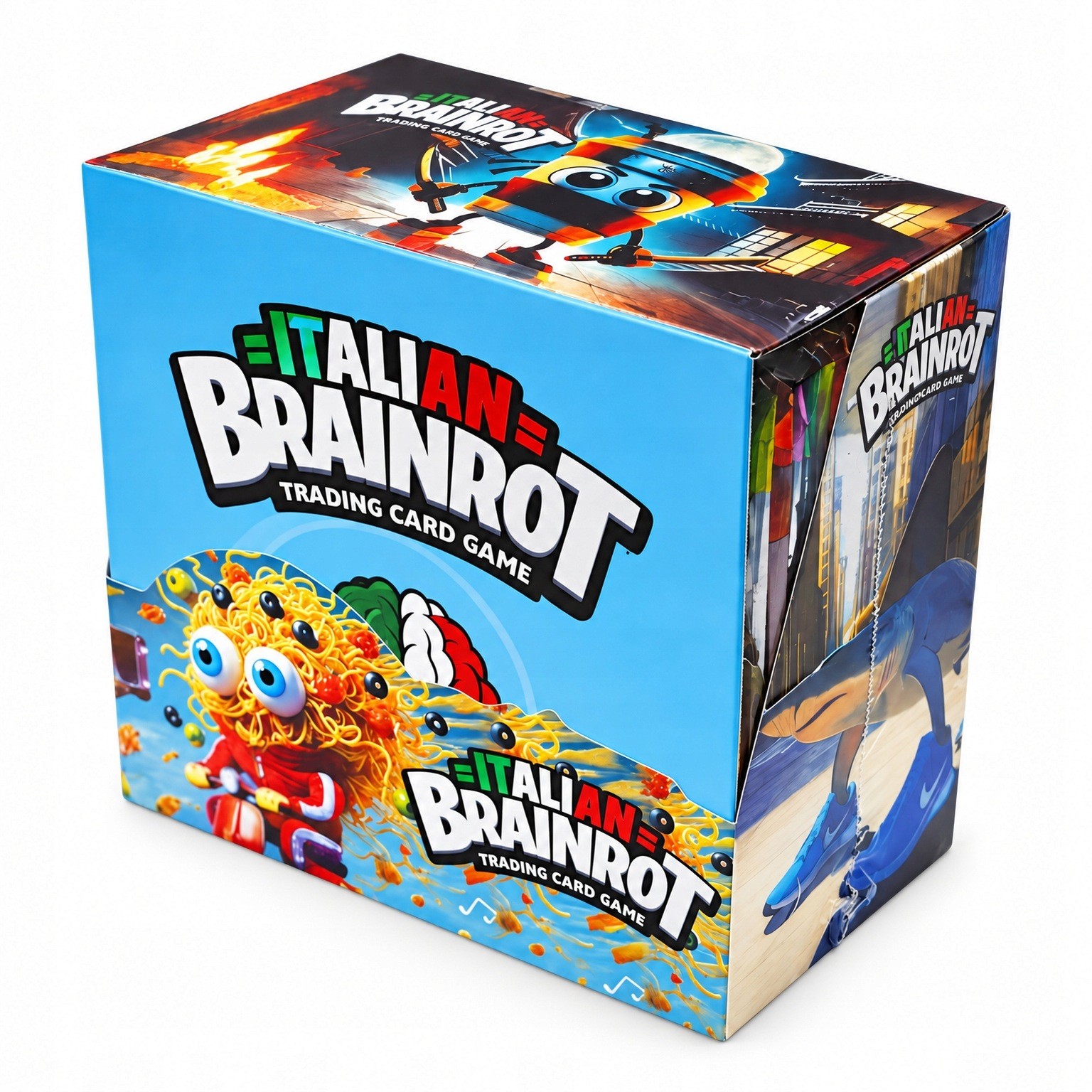 Album na 400 Kart Brainrot + Mega Box 288 Kart Kolekcjonerskich TCG Zestaw - zdjęcie 4