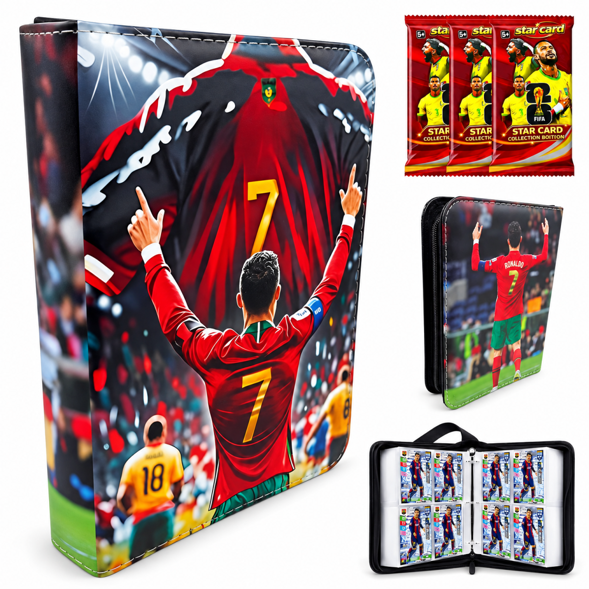 Album na 400 Kart Piłkarskich + Mega Box 288 Kart Kolekcjonerskich FIFA - zdjęcie 1