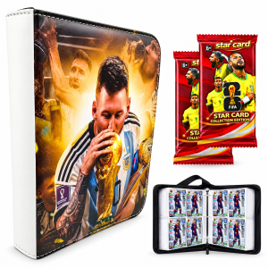 Album XXL na 400 Kart Piłkarskich + 96 Kart FIFA Kolekcjonerskich – Zestaw - zdjęcie 2