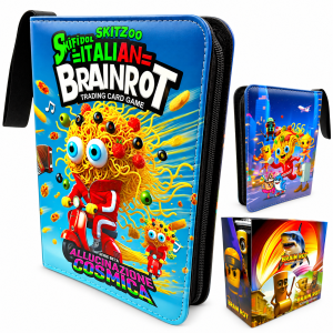 Album na 400 Kart Brainrot + Mega Box 288 Kart Kolekcjonerskich TCG Zestaw - zdjęcie 1