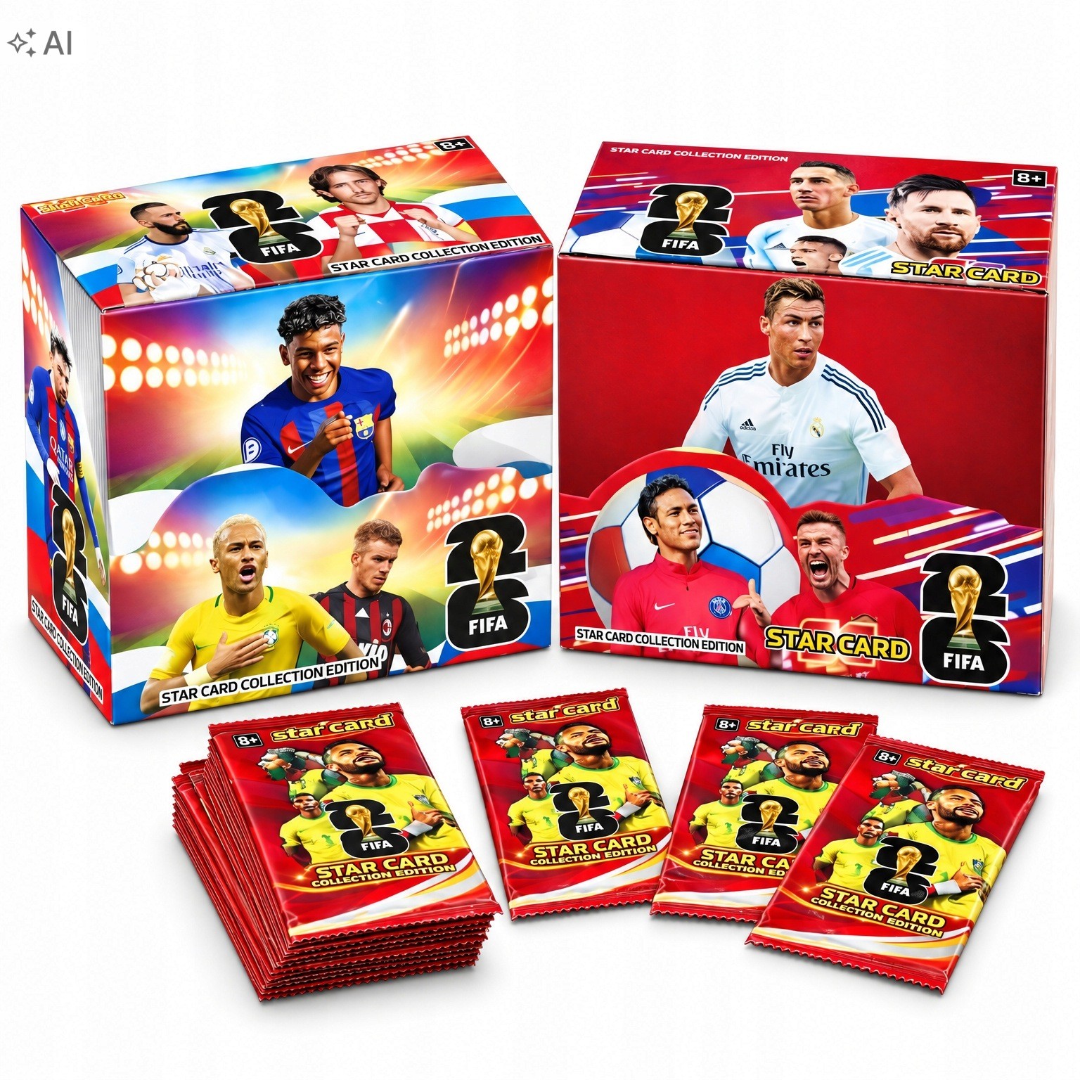 Karty Piłkarskie 288 Kart Kolekcjonerskich FIFA - Zestaw - zdjęcie 5