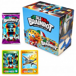 Karty Brainrot Mega Box 360 Kart Kolekcjonerskich - zdjęcie 1