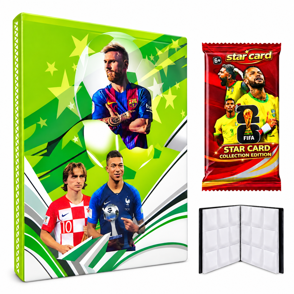 Album na karty piłkarskie 432 + 96 kart FIFA - zdjęcie 1