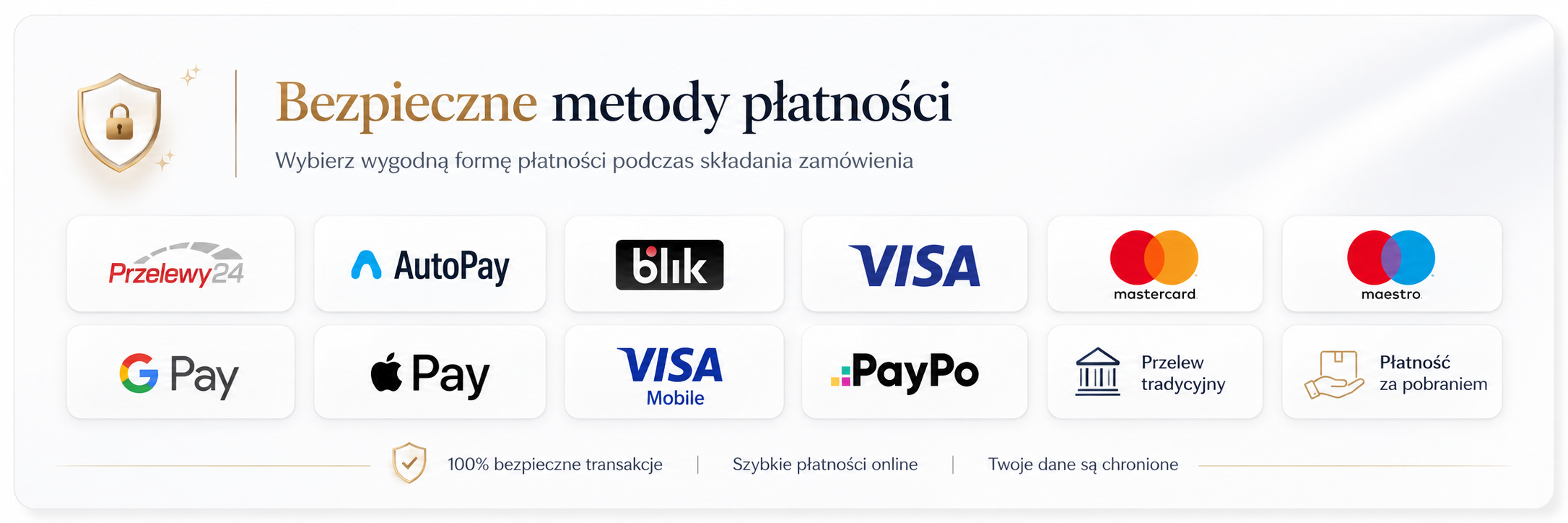 Bezpieczne metody płatności w Novelu.pl